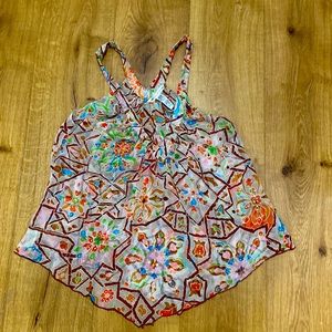 DIANE VONFURSTENBERG Silk Tank Size 8